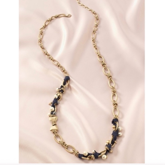 Stella & Dot The French Twist Ribbon Necklace - Picture 7 of 7